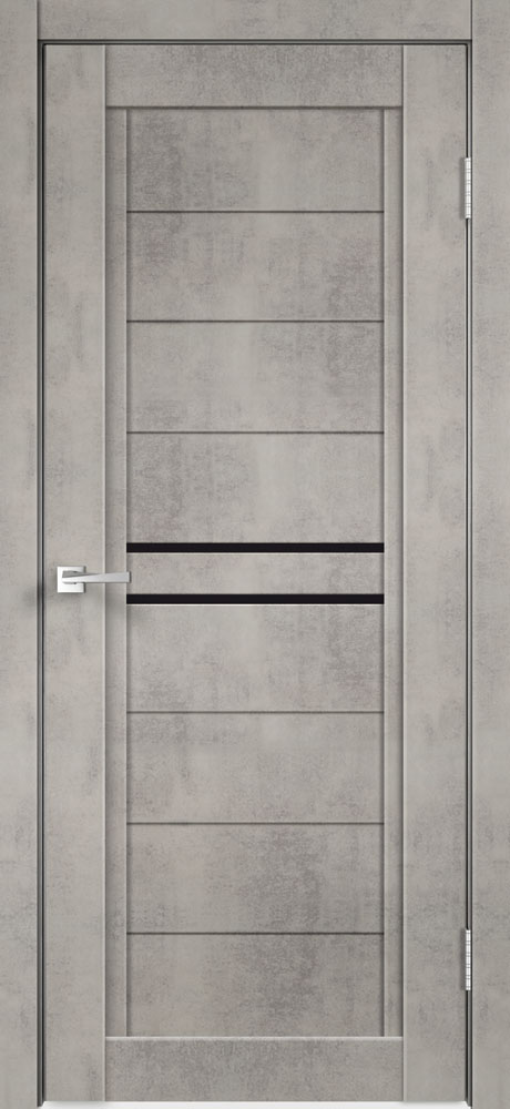 картинка NEXT 2 Муар светло-серый, Муар темный-серый от Гипермаркета дверей «Контракт»